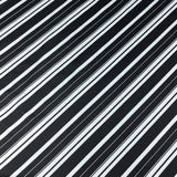 Pound A Metre 3 Metres 3 Metres Textured Scuba Jersey- (Black & White)
