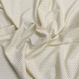 Pound A Metre 3 Metres Textured Scuba Jersey- (Cream)
