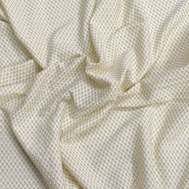 Pound A Metre 3 Metres Textured Scuba Jersey- (Cream)