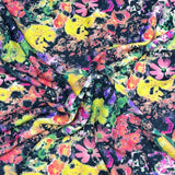 Pound A Metre 3 Metres 3 Metres Textured Scuba Jersey- (Multicolour)