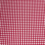 Pound A Metre 3 Metres 3 Metres Textured Scuba Jersey- (Red Check)