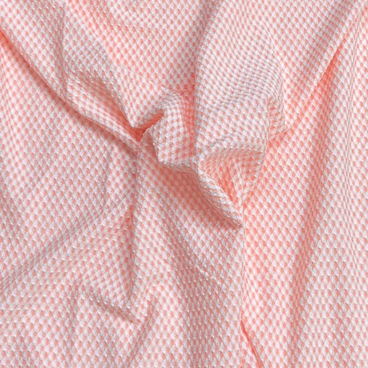 Pound A Metre 3 Metres Textured Scuba Jersey- (Salmon)