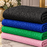 Pound A Metre 3 Metres Tissue Effect Crepe Jersey 55'' Wide (Green)