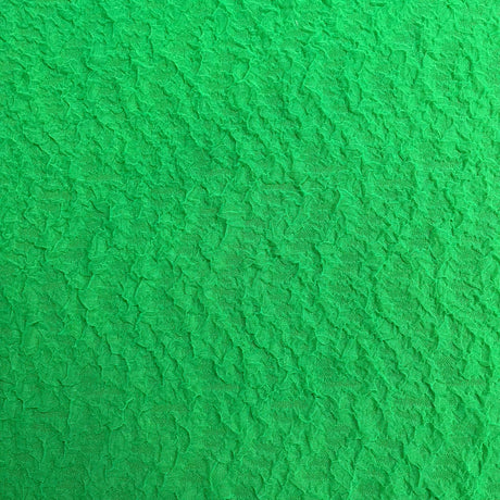 Pound A Metre 3 Metres Tissue Effect Crepe Jersey 55'' Wide (Green)