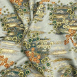 Pound A Metre 3 Metres Winter Printed Viscose Fabric- 55'' Wide - (Pale Green)