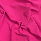 Pound A Metre 3 Metres Winter Textured Viscose Jersey- 55" Wide (Cerise)