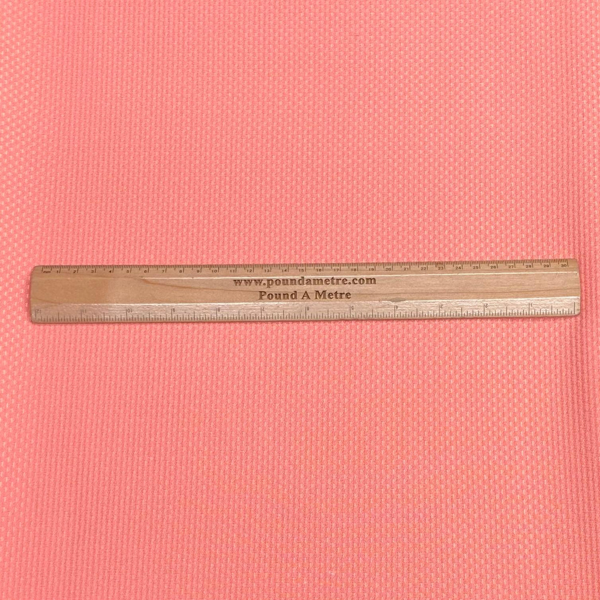 Pound A Metre 3 Metres Winter Textured Viscose Jersey- 55" Wide (Peach)