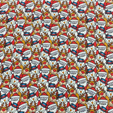 Pound A Metre 3 Piece Bundle Digitally Printed Christmas 100% Cotton- 45" Wide (Christmas Bundle)