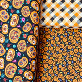 Pound A Metre 3 Piece Bundle Digitally Printed Halloween 100% Cotton- 45" Wide (Halloween Bundle)