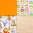 Pound A Metre 4 Fat Quarters 4 Piece Fat Quarter Bundle- 100% Cotton (Animal Love)