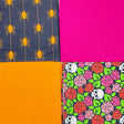 Pound A Metre 4 Fat Quarters 4 Piece Fat Quarter Bundle- 100% Cotton (Halloween Scare)