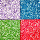 Pound A Metre 4 Fat Quarters 4 Piece Fat Quarter Bundle- 100% Cotton (Leafs) (Black Friday Sale)