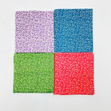 Pound A Metre 4 Fat Quarters 4 Piece Fat Quarter Bundle- 100% Cotton (Leafs) (Black Friday Sale)