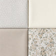 Pound A Metre 4 Fat Quarters 4 Piece Fat Quarter Bundle- 100% Cotton (Soft Nature)