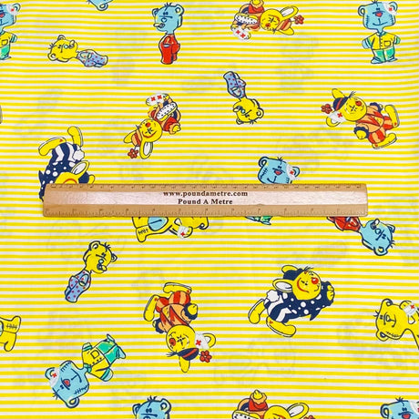 Pound A Metre 5 Metre 100% Premium Cotton Fabric- 55'' Wide (Teddy)