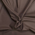 Pound A Metre 5 Metre Plain Cotton Poplin –  36” Wide - (Brown)
