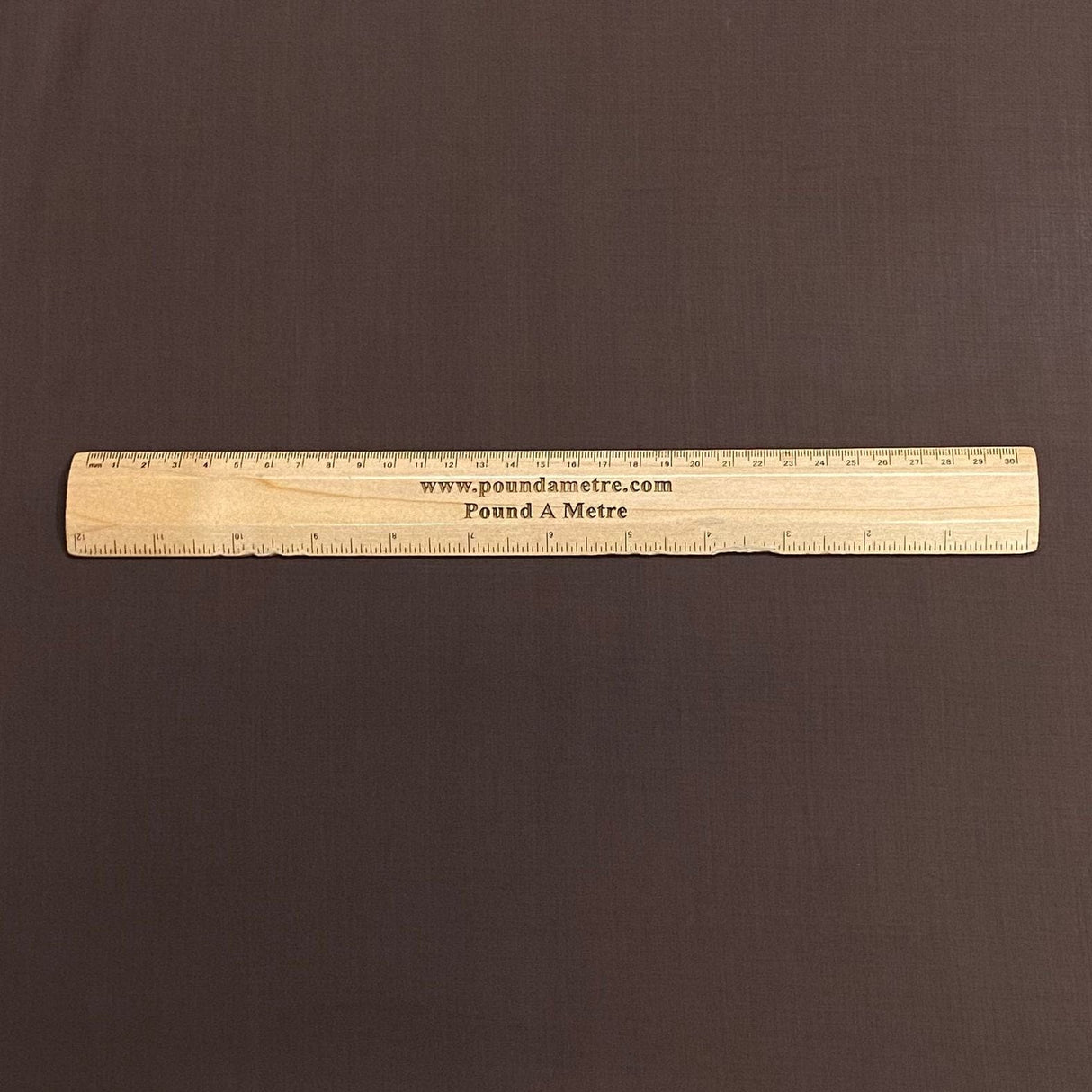 Pound A Metre 5 Metre Plain Cotton Poplin –  36” Wide - (Brown)