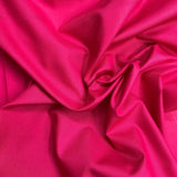 Pound A Metre 5 Metre Plain Cotton Poplin –  36” Wide - (Cerise)