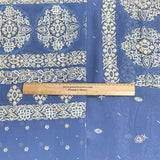 Pound A Metre 5 Metre Printed Foil Chiffon Bundle – 45" Wide (Denim Blue)
