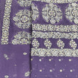 Pound A Metre 5 Metre Printed Foil Chiffon Bundle – 45" Wide (Purple)