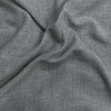 Pound A Metre 5 Metres Luxurious Poly Cotton Linen Fabric – 45" Wide (Grey)
