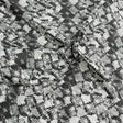 Pound A Metre 5 Metres Luxury Printed Cotton – 35" Wide- (Grey Brickway)