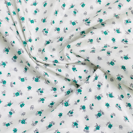 Pound A Metre 5 Metres Luxury Printed Cotton – 45" Wide- (Flower) (EOL)