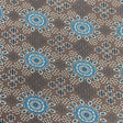 Pound A Metre 5 Metres Printed Alphine Fabric 36'' Wide - (Brown Design)