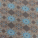 Pound A Metre 5 Metres Printed Alphine Fabric 36'' Wide - (Brown Design)
