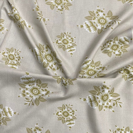 Pound A Metre 5 Metres Printed Alphine Fabric 36'' Wide - (Flower) (EOL)