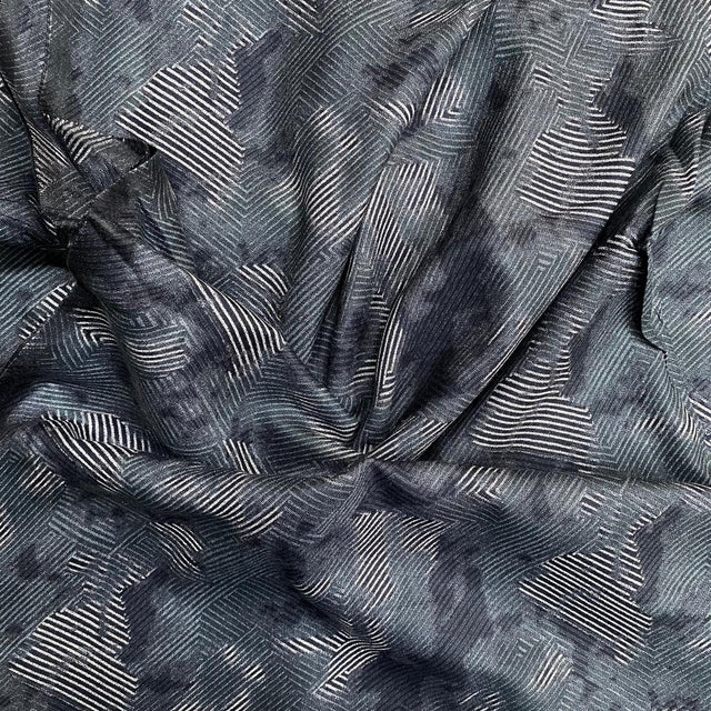 Pound A Metre 5 Metres Printed Alphine Fabric 36'' Wide - (Lines) (EOL)
