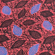 Pound A Metre 5 Metres Printed Dressmaking Viscose Fabric – 55" Wide (Red Flower)