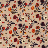 5 Piece 100% Cotton Fabric Bundle- 'Coffee & Cream' (Fat Quarters or Half Metres) - Pound A Metre