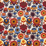 5 Piece 100% Cotton Fabric Bundle- 'Coffee & Cream' (Fat Quarters or Half Metres) - Pound A Metre