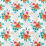 5 Piece 100% Cotton Fabric Bundle- 'Istanbul' (Fat Quarters or Half Metres) - Pound A Metre