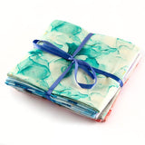 Pound A Metre 5 x Fat Quarters 5 Piece 100% Cotton Fat Quarter Bundle- 'Rosey Marble'