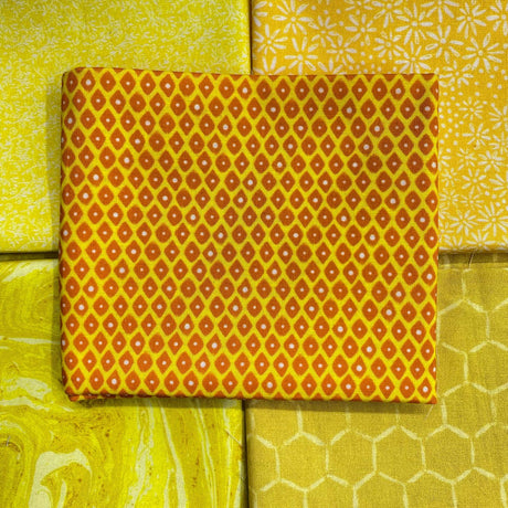 Pound A Metre 5 Fat Quarters 5 Piece Fat Quarter Bundle - 100% Cotton (Sunny)