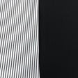 Pound A Metre 6 Metres 6 Metre Bundle – Luxurious Soft Viscose Jersey (1 Plain + 1 Printed) (Black & White)