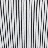 Pound A Metre 6 Metres 6 Metre Bundle – Luxurious Soft Viscose Jersey (1 Plain + 1 Printed) (Black & White)