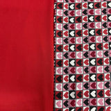 Pound A Metre 6 Metres 6 Metre Bundle – Luxurious Soft Viscose Jersey (1 Plain + 1 Printed) (Bundle 6)
