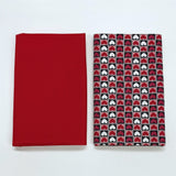 Pound A Metre 6 Metres 6 Metre Bundle – Luxurious Soft Viscose Jersey (1 Plain + 1 Printed) (Bundle 6)