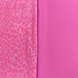 Pound A Metre 6 Metres 6 Metre Bundle – Luxurious Soft Viscose Jersey (1 Plain + 1 Printed) (Pink)