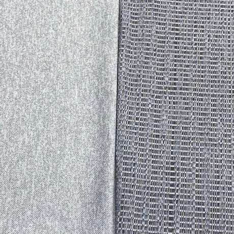 Pound A Metre 6 Metres 6 Metre Bundle – Luxurious Soft Viscose Jersey (1 Plain + 1 Printed) (Silver)