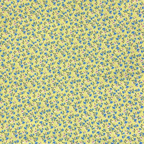 Pound A Metre 6 Metres, Dressmaking Printed & Plain Viscose Bundle- 55" Wide (Floral)