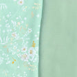Pound A Metre 6 Metres, Dressmaking Printed & Plain Viscose Bundle- 55" Wide (Green)