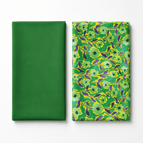 Pound A Metre 6 Metres Premium Japanese Crepe Bundle - 45'' Wide - (Green)