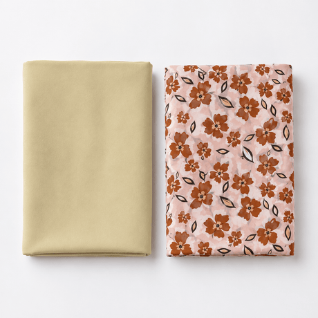 Pound A Metre 6 Metres Premium Japanese Crepe Bundle - 45'' Wide - (Natural Beauty)