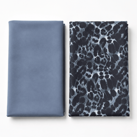 Pound A Metre 6 Metres Premium Japanese Crepe Bundle - 45'' Wide - (Storm)