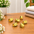 Pound A Metre 6 Pieces CUGLES Hoodie Accessories – Perfect for Sewing & DIY Projects (Gold)