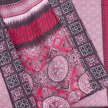 Pound A Metre 7.5 Metres Crepe Fabric Bundle - 45" Wide- 3 Pieces (Design 12)